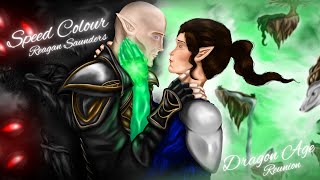 Dragon Age Speed Colour  Reunion  Reagan Saunders [upl. by Ackerman596]