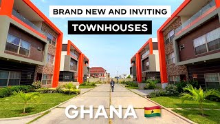 Inside a Brand New amp Inviting Townhouses in Accra Ghana  HT 59 [upl. by Laurinda927]