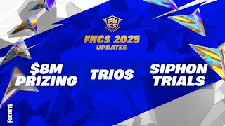 🔴 FNCS TRIOS amp SIPHON RETURNING  Fortnite RANKED CARRIES LIVE [upl. by Esenej]