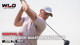 2023 World Long Drive Memphis  Open Division – QuarterfinalsSemiFinalsFinals [upl. by Aenil]