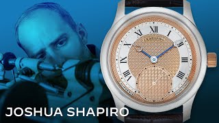 JN Shapiro Watches Interview With Watchmaker Joshua Shapiro Guilloche Master [upl. by Vergil225]