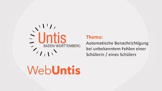 WebUntis Automatische Benachrichtigung der Erziehungsberechtigten [upl. by Ambrosius]