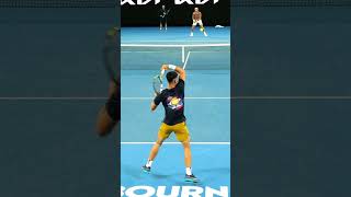 Alcaraz Slowmo Forehand3 shorts [upl. by O'Mahony142]