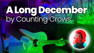 A Long December by Counting Crows cover Live [upl. by Esenahs513]