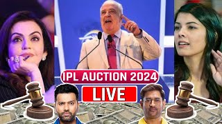 🔴Tata IPL Player Auction Live Streaming  IPL 2024 Auction Live  IPL Player Auction 2024 Live ipl [upl. by Ash]