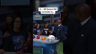 4⭐️ RB Daniel Hill commits at the AllAmerican Bowl 🏈 shorts [upl. by Schaffel]