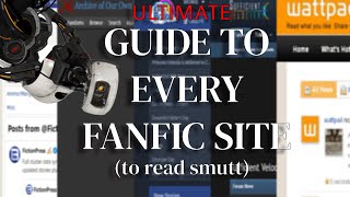 Ultimate Guide to every Fanfiction Site Out There [upl. by Ellohcin947]