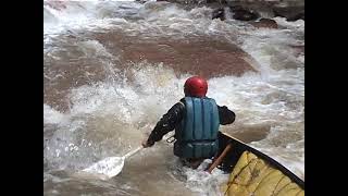 Open Canoe Only Trip Paddling Muddy Creek into the Cheat  Raw Video 2002 [upl. by Jamnis692]