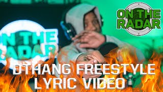 DThang Freestyle Lyric Video Edit By Nate572  Beat By EMRLD [upl. by Haroppizt219]