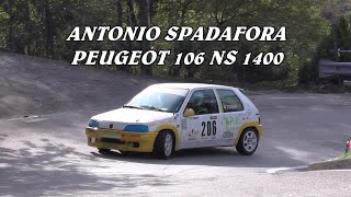 SALITA CIVIDALE  CASTELMONTE 2024  ANTONIO SPADAFORA  PEUGEOT 106 NS 1400  BY BELLUNOVIDEO [upl. by Assilla]