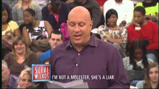 Im Not A Molester Shes A Liar  The Steve Wilkos Show [upl. by Ayikan]