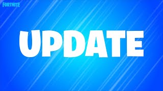 Fortnite Update Today [upl. by Anitel]