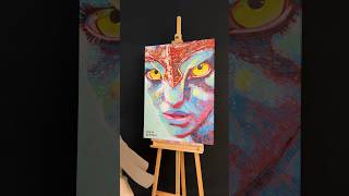 Painting AVATAR in Pop Art [upl. by Anilosi]