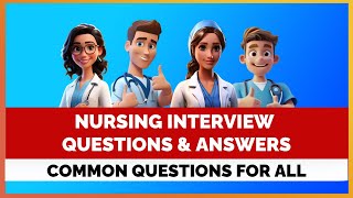 NURSING INTERVIEW QUESTIONS AND ANSWERS 2024  MIHIRAA [upl. by Avruch]