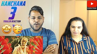 KANCHANA 3 Trailer Reaction  Malaysian Indian Couple  Raghava Lawrence  Oviya  Vedika [upl. by Nonnairb736]