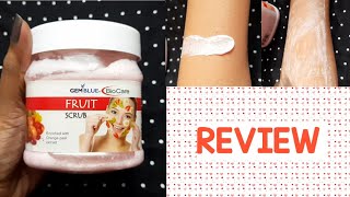 Biocare body scrub review  Affordable scrub  body scrub  fruit scrub  biocare fruit scrub review [upl. by Jordison]