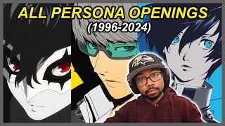 Persona 5 Fan Reacts To ALL Persona Openings 19962024 and RANKS them [upl. by Ever]