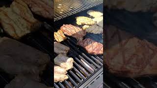 Come see what’s cookin brooklynbrothers monumentgrills grilledchicken [upl. by Heng]