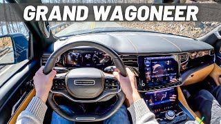 2024 Jeep Grand Wagoneer  POV Test Drive [upl. by Yert]