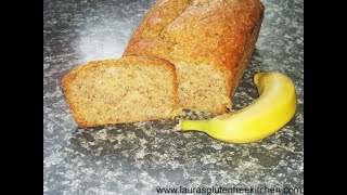 Gluten Free Banana Bread  One Bowl Recipe  Lauras Gluten Free Kitchen [upl. by Dearman]