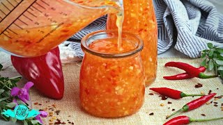 DELICIOUS HOMEMADE SWEET CHILI SAUCE [upl. by Led]