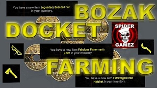 Dying Light  GOLD WEAPON FARMING Bozak Docket Farming Method 3 Dockets Every 7 Minutes [upl. by Eanerb321]