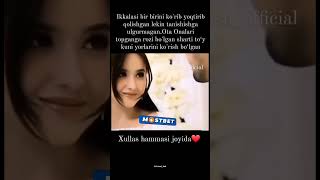 Xullas hammasi joyida ❤️🥹 uzbekistan love dilimi baht rek dilime duet uzkino top million [upl. by Cumine]