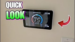 Lennox S40 22V24 Smart Thermostat  Trendroid Reviews [upl. by Nais]