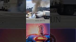 water delivery truck is faster than the fire department viralvideo foryou hero subscribe fyp [upl. by Werra166]