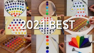 2021 BEST Acrylic Painting Tutorial Video｜Satisfying Relaxing ASMR [upl. by Larianna]