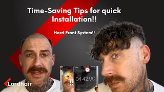 Get It Done Quick Hair System Installation Guide  Lordhair [upl. by Leirda935]