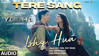 YODHA Tere Sang Ishq Hua Full Audio Sidharth MalhotraRaashii Arijit SinghNeetiTanishk Kunaal [upl. by Hedley136]