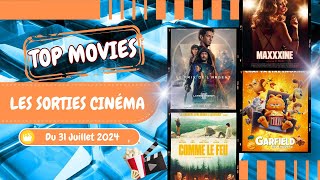 Les Sorties au Cinéma du 31 Juillet 2024 [upl. by Sirkin258]