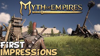 Myth Of Empires First Impressions quotWorth Playingquot [upl. by Dorrahs]