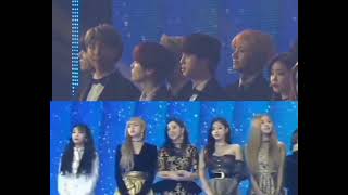 Bts reaction to blackpink on screen at gda 2019 [upl. by Car]