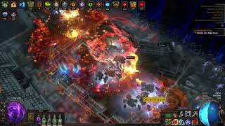 CoC Detonate Dead Of Chain Reaction Inquisitor Showcase No2  Path of Exile  Necropolis [upl. by Gaves]