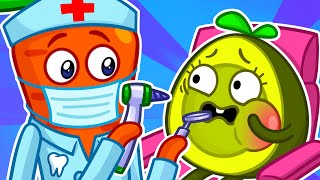 The Dentist Song 🦷😁 Healthy Habits for Kids  VocaVoca🥑 Kids Songs And Nursery Rhymes [upl. by Aihsekal]