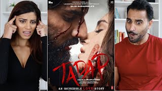 TADAP TRAILER REACTION  AHAN SHETTY  TARA SUTARIA  Magic Flicks [upl. by Lamrej]