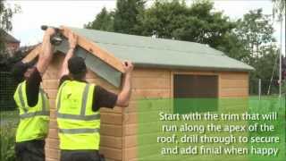 Mercia GP  How to build a shed [upl. by Damha614]