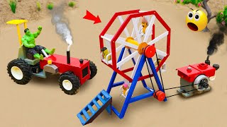 Diy tractor making amazing mini ferris wheel science project ‪sanocreator [upl. by Parnas]