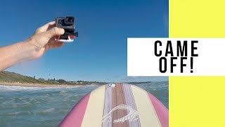 Can You Use A GoPro Surf Mount On A Foam Surfboard [upl. by Yeh]