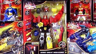 Power Rangers Megaforce Toys Released Nov 2012 [upl. by Augustus]