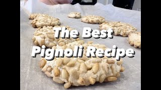 The Best Pignoli Cookie Recipe [upl. by Yousuf]