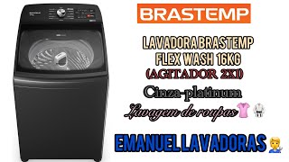 Lavadora Brastemp Flex Wash 16kg BWY16A9 roupas íntimas motor Weling 13 ￼ [upl. by Sheelah288]