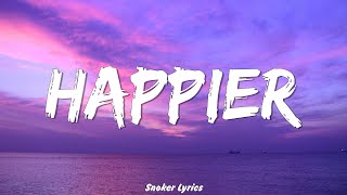 Olivia Rodrigo  happier Lyrics [upl. by Saleem]