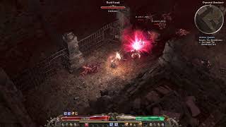 Bounty The Blooddrinker Slay Caspis The Blood drinker Depraved Sanctuary Grim Dawn [upl. by Lihka]