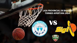 LIGA PROVINCIAL DE BASQUET TORNEO PRE FEDERAL 2024  OTC Vs SIGLO XXI [upl. by Luht]