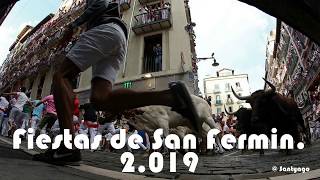 Fiestas de San Fermin 2019 [upl. by Aicek]