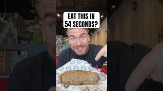 ONLY 54 SECONDS TO EAT THIS BURRITO CHALLENGE Joel Hansen [upl. by Ninetta]