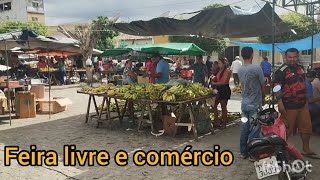 feira livre de comércio em desterro Paraíba [upl. by Ettennan434]